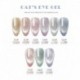 Szín: 9D-03 - 9D Crystal Cat Eye gél körömlakk Holografikus UV Soak Off Gél Lakk Mágneses Hibrid Gél Lakk Manikűrhöz 9