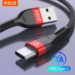 Szín: kék - PZOZ USB Type C kábel Gyorstöltő kábel USB C kábel Samsung Xiaomi Mi Redmi mobiltelefon USBC TypeC