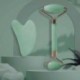 Szín: zöld - Gua Sha Roller Masszírozó Henger arc Nyak Szem Gyanta Arc Masszázs Instrumenr Beauty Health Care Kaparó