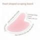 Szín: zöld - Gua Sha Roller Masszírozó Henger arc Nyak Szem Gyanta Arc Masszázs Instrumenr Beauty Health Care Kaparó
