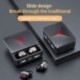 Szín: m90 fekete - TWS M90 fülhallgató Bluetooth 5.3 fejhallgató Nirkabel Kontrol Sentuh Headset Gaming HIFI sztereó Suara