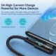 Szín: 100W - Toocki 100 W USB C - USB C kábel 90 fokos iPad MacBook Pro Xiaomi Samsung Huawei gyorstöltő C típusú