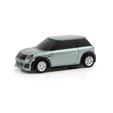 Szín: csak autó Sötétzöld - Mini Turbo Racing 1:76 Színes RC autó Led lámpákkal 2.4G Rádió Távirányító Autós