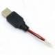 Szín: USB to Air - RC USB töltő 3,7 V lítium akkumulátor töltőkábel USB JST /SM / Futaba dugóhoz 3Rc drone