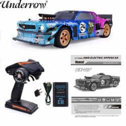Szín: színes keret - ZD Racing EX07 1/7 4WD kefe nélküli elektromos Monster Truck távirányítós Drift autó nagy