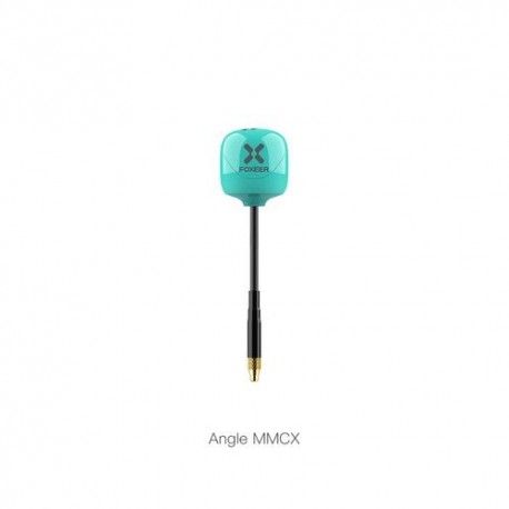 Szín: zöldRHCPStraighMMCX - 2 DB Foxeer Lollipop 4 Lollipop Plus Omni 5.75G 2.6DBI mini antenna RHCP LHCP SMA MMCX jobb