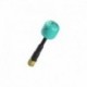 Szín: zöldRHCPStraighMMCX - 2 DB Foxeer Lollipop 4 Lollipop Plus Omni 5.75G 2.6DBI mini antenna RHCP LHCP SMA MMCX jobb
