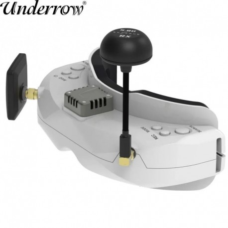 Fehér szín - SKYZONE SKY02O FPV szemüveg SKY 02O 600x400 OLED 5.8G SteadyView Diversity RX HeadTracker DVR HDMI AVIN/OUT RC