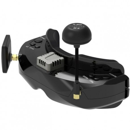 Fekete szín - SKYZONE SKY02O FPV szemüveg SKY 02O 600x400 OLED 5.8G SteadyView Diversity RX HeadTracker DVR HDMI AVIN/OUT RC