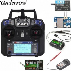 Szín: Mode2 i6 iA6-tal - FlySky FS-i6 2.4G 6CH AFHDS RC adó FS-iA6 FS-iA6B vevővel Repülőgép Heli UAV Multicopter Dronehoz