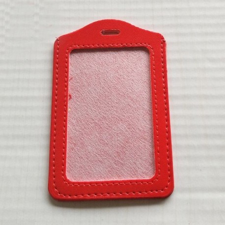 Piros szín - Divat hitelkártyatartó Férfi Női Gyerek Diák Állítható Behúzható Kitűző Tekercs Személyi igazolvány