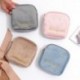 Szín: bordó - Aranyos kis kozmetikai táska szalvéta egészségügyi betét tasak törölköző tároló táska érme