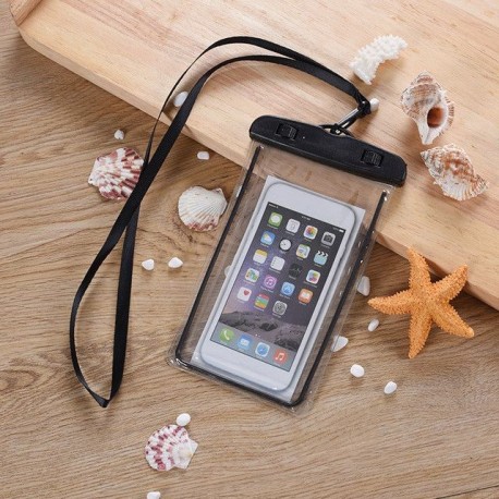 Fekete szín - Utazási kiegészítők Vízálló csomagolás Telefon érme Pénztáska Tasak PVC Átlátszó Úszó Strand