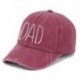Szín: kávé - Hímzés KUTYA MOM divatos sapka sapka pamut mosott puha sport baseball sapkák pár Snapback hip hop apa