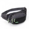 Fekete szín - Deréktáska Nylon Vízálló deréktáska Női Férfi Övtáska Futó Jogging Fanny Pack Sport Runner Crossbody