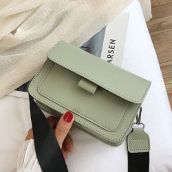 Szín: B-zöld - Vintage válltáskák nőknek Luxus Designer kézitáska Pu bőr pénztárcák Messenger táska táskák