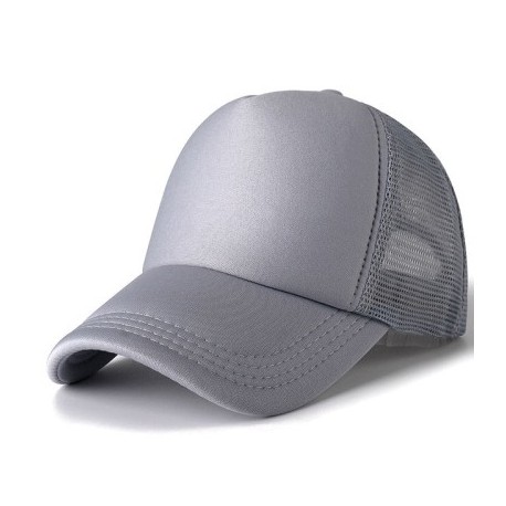 Szín: szürke-54-60cm - Nyári hálós golf baseball sapka férfi női légáteresztő kültéri horgász kamionos apa sapka