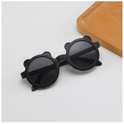 Lencsék színe: fekete - KLASSNUM Összecsukható napszemüvegek Gyermekek Aranyos Medve Kerek Szemüvegek Fiúknak Lányoknak