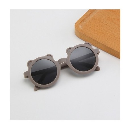 Lencsék színe: szürke - KLASSNUM Összecsukható napszemüvegek Gyerekek Aranyos Medve Kerek Szemüveg fiúknak Lányoknak