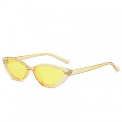 A lencsék színe: átlátszó sárga - KLASSNUM 2023 macskaszem napszemüveg női vintage cukorka színes lencse kültéri