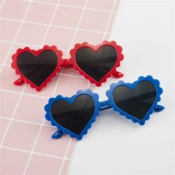 Lencsék színe: piros - Gyermekek Szeretik Napszemüvegek Retro Aranyos Rózsaszín Rajzfilm Napszemüveg Keret Napernyő Fiúk