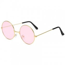 Lencsék színe: kerek arany rózsaszín - Női szív alakú napszemüvegek fémkeretes polarizált napszemüvegek