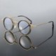 Keret színe: Arany-100 - Retro olvasószemüvegek Férfi Intelligens Zoom Szemüveg Kerek Keret Presbyopia Szemüvegek Üzleti
