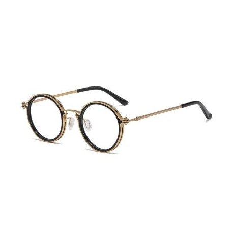 Keret színe: arany-250 - Retro olvasószemüvegek Férfi Intelligens Zoom Szemüveg Kerek Keret Presbyopia Szemüvegek Üzleti