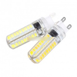 G9 Silica Gel 10W 72LED 2835 SMD izzó  220V 1db