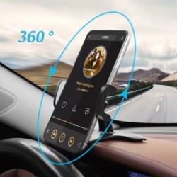 Fekete-sz__n---Aut__s-telefontart__-univerz__lis-m__szerfal-Easy-Clip-Mount-GPS-kijelz__-konzol-Aut__s-mobiltelefon-t__mogat__s