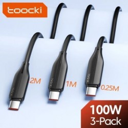 Sz__n_-100W-3-csomag-fekete---Toocki-3-Pack-USB-Type-C-k__bel-100W-szupergyors-t__lt__-k__bel-Huawei-Mate-50-40-P50-40-Xiaomi-11