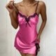 Sz__n_-Rose-Red---N__i-Cami-pizsama-puha-szat__n-Deep-V-szexi-h__l__ing-Ujjatlan-szexi-alv__-ruha-Csipk__s-__jszakai-ruha
